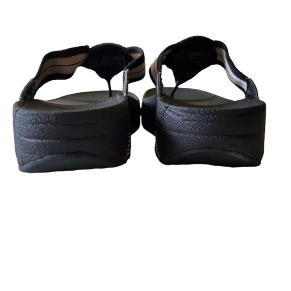 Fitflops Black WALKSTAR Webbing Toe-Post - Picture 5 of 10